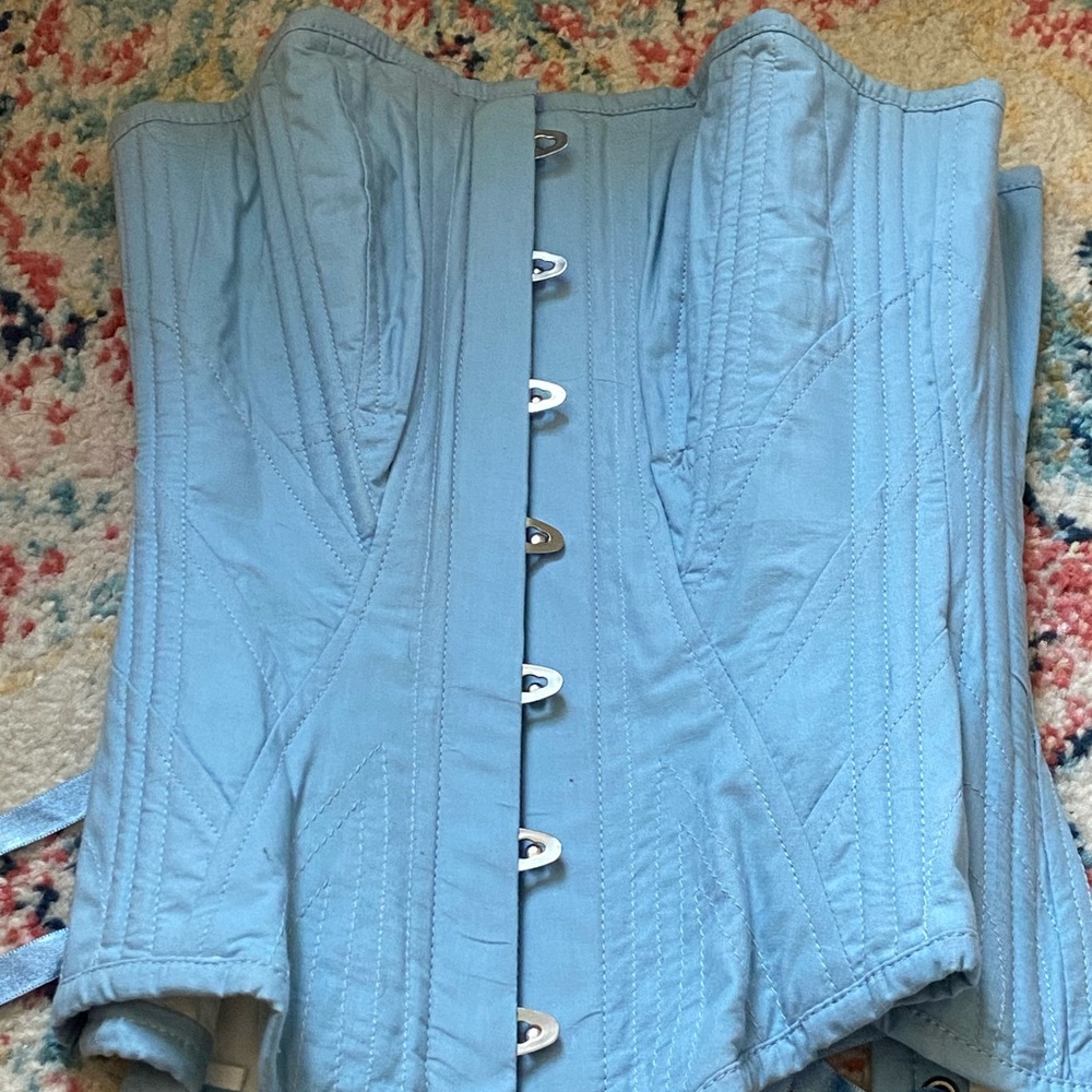 20” CorsetStory Blue Corset